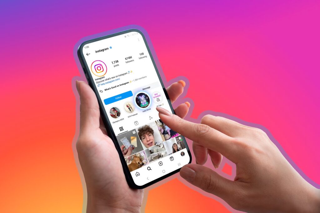 instagram-highlights-on-a-phone-screen