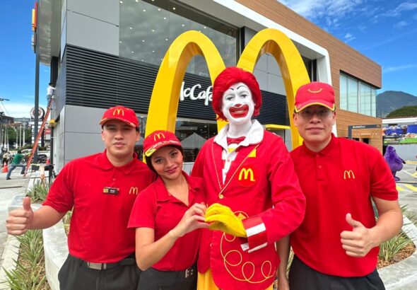 McDonald’s impulsa su expansión en El Salvador con la modernización del restaurante Salvador del Mundo
