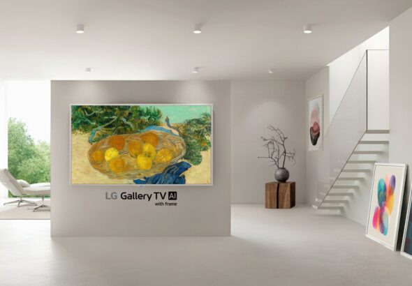 LG Gallery TV fusiona diseño interior y tecnología en CES 2026