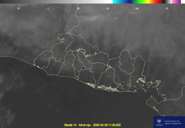 MARN advierte ambiente frío y vientos fuertes en los próximos días