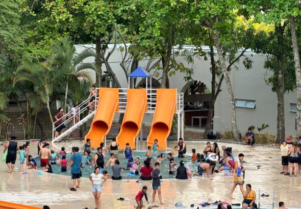 En esta Semana Santa el Turicentro Apulo ha cautivado a los visitantes tras su reapertura.