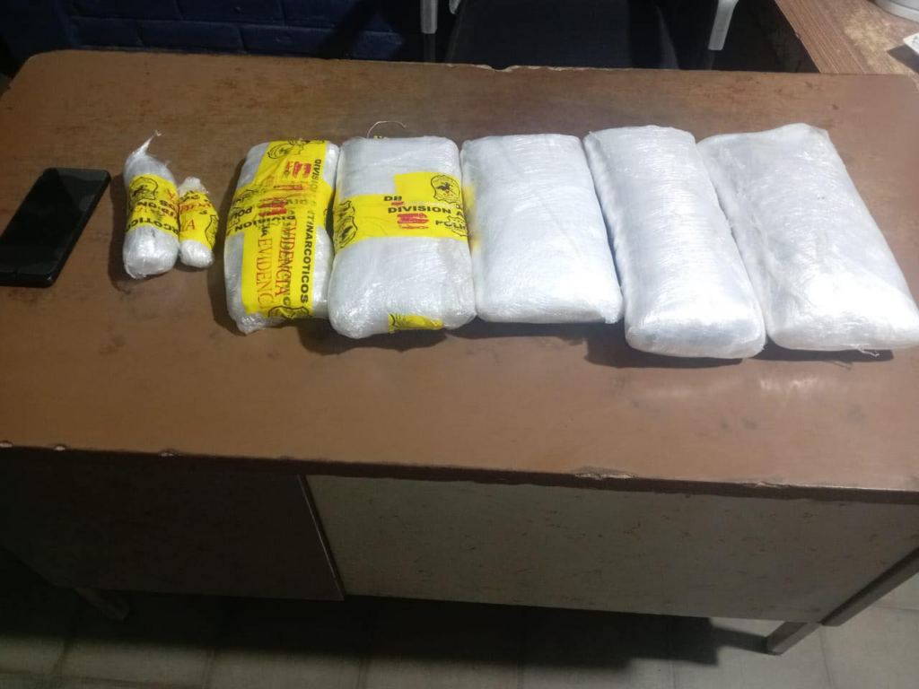 Capturan a guatemalteco con droga valorada en más de US$10 mil en control fronterizo