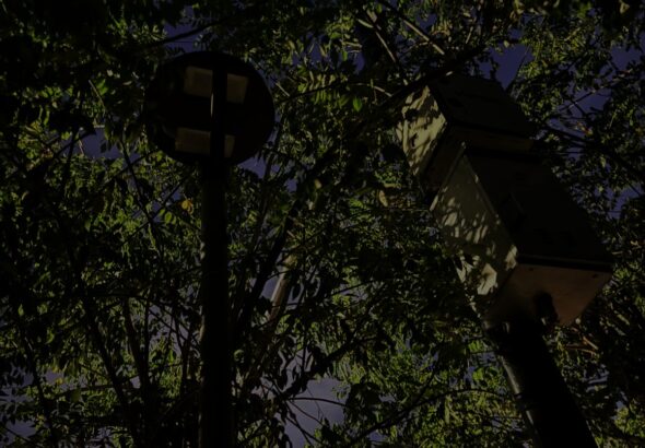 Denuncia ciudadana: piden restablecer iluminación en el Parque Bicentenario