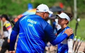 Joven promesa debuta con la selección mayor de tiro con arco