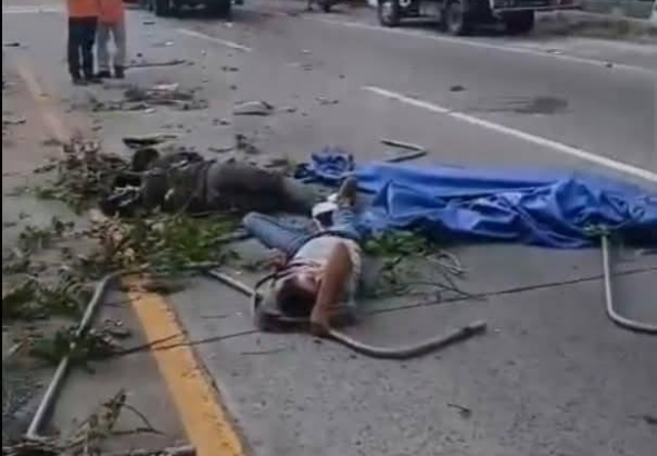 Fuerte accidente en carretera a Comalapa deja 5 lesionados