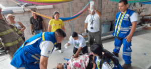 Hombre grave tras accidente con cable de alta tensión