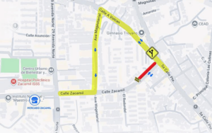 Atención conductores: cierre de carril en Zacamil desde el 2 de mayo