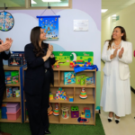 Nuevo espacio lúdico para niños en movilidad humana