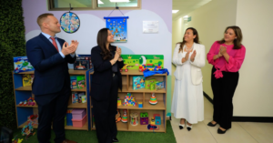 Nuevo espacio lúdico para niños en movilidad humana