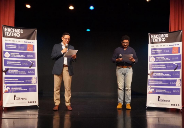 Teatro Luis Poma impulsa el talento local con “Hacemos Teatro” (ACTO 2)