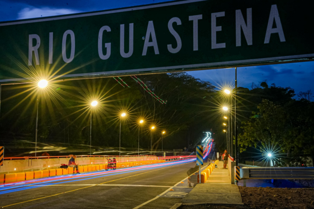 Nuevo puente sobre río Guastena promete mayor seguridad y desarrollo para Chalatenango Sur