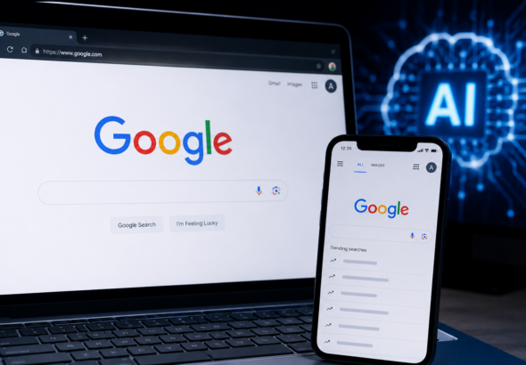 Google redefine su buscador con IA capaz de trabajar sola y monitorear tareas en tiempo real