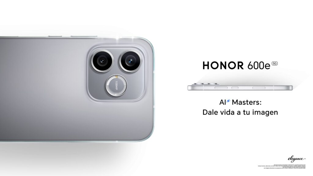 Nuevo HONOR 600e: Imagen a Video con AI 2.0 y cámara ultra nítida de 108MP al alcance de todos los salvadoreños