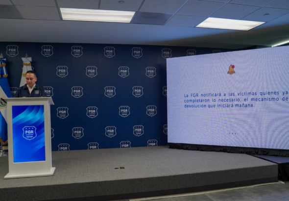 Fiscalía garantiza devolución de fondos a afectados por caso CREDICASH