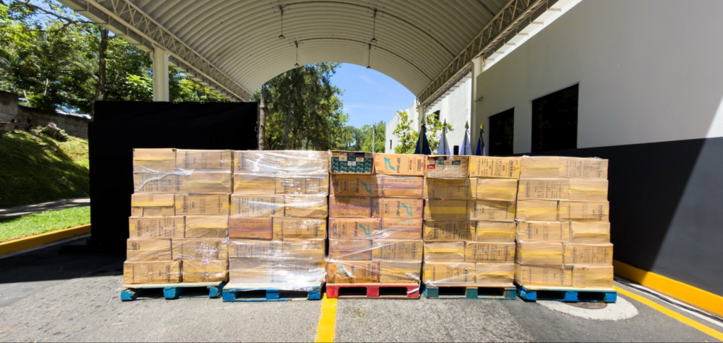 Incinerarán en Metapán 22.5 toneladas de cigarrillos decomisados en operativo interinstitucional