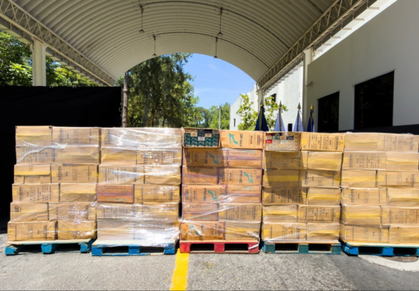 Incinerarán en Metapán 22.5 toneladas de cigarrillos decomisados en operativo interinstitucional