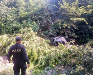 Exceso de velocidad habría provocado fatal accidente en carretera hacia Sonsonate