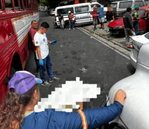 Trágico accidente deja a menor fallecido tras ser impactado por unidad del transporte colectivo