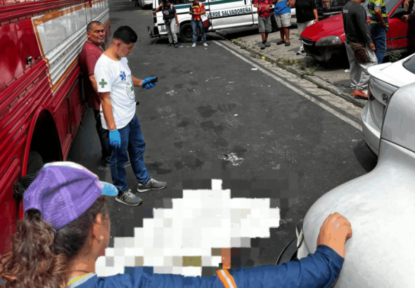 Trágico accidente deja a menor fallecido tras ser impactado por unidad del transporte colectivo