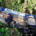 Accidente de patrulla policial en Sololá deja un agente fallecido y varios heridos