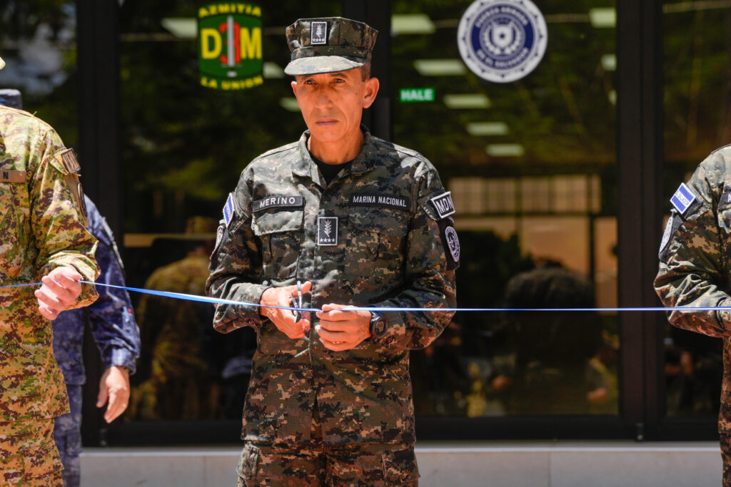 Ministerio de Defensa entrega renovadas instalaciones del comedor del destacamento militar no. 3 en La Unión
