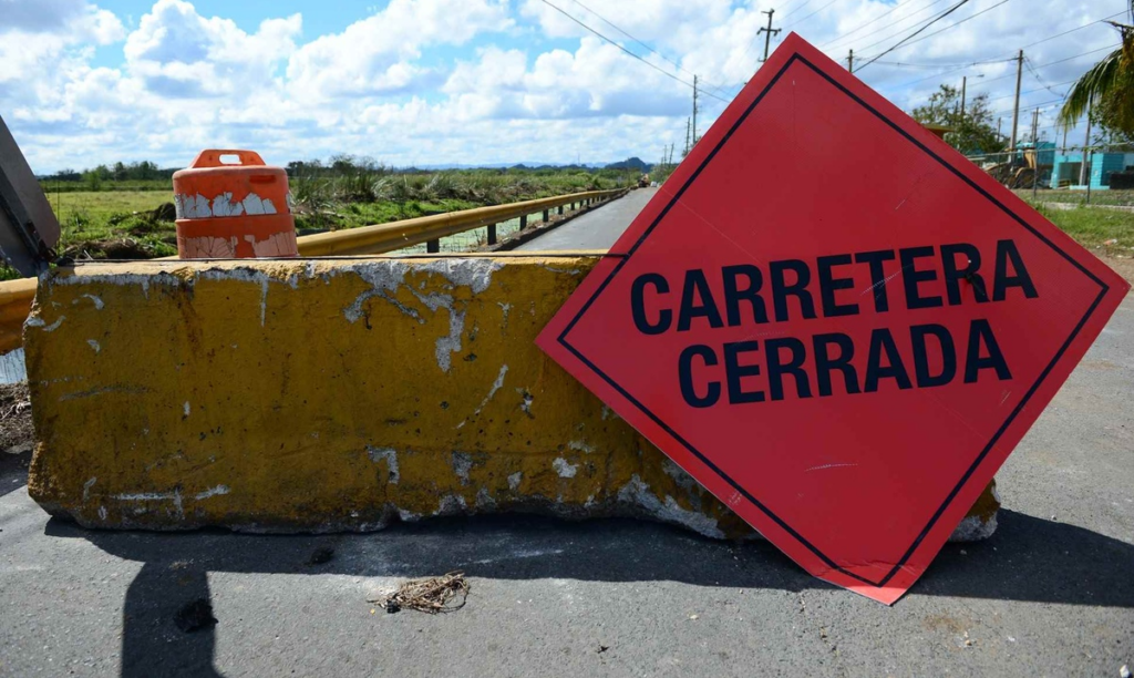 Carretera de Los Chorros tendrá cierre total durante el fin de semana