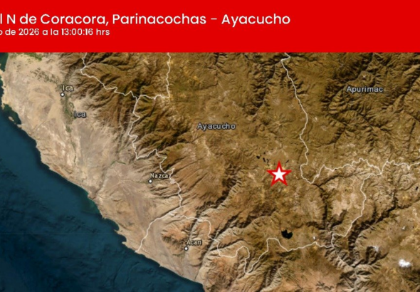 Sismo de magnitud 7,2 sacude Ayacucho y genera alarma entre la población