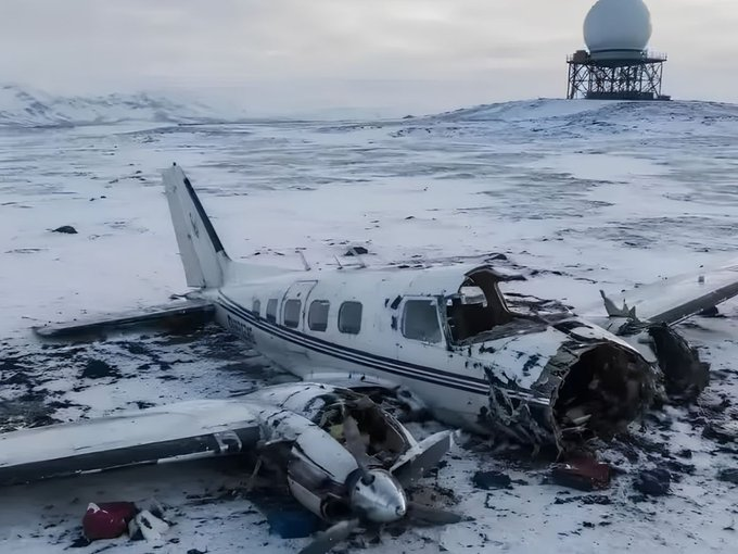 Avión chárter se estrella en Alaska y deja ocho personas fallecidas