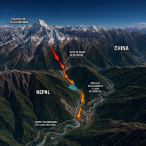 Avalancha de glaciar provocó inundaciones y dejó más de 100 muertos en Nepal
