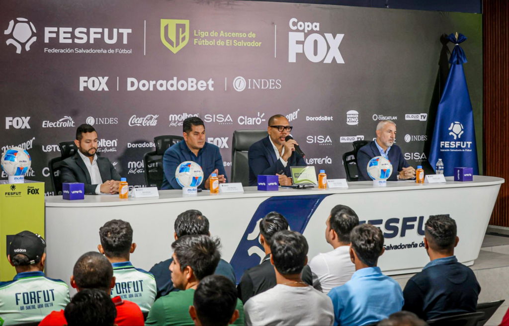 Fútbol de ascenso salvadoreño llegará a toda Centroamérica mediante alianza con FOX