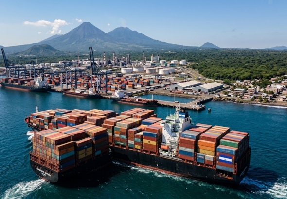 El Salvador exportó US$636.14 millones en julio; agricultura creció 10.77% en un mes