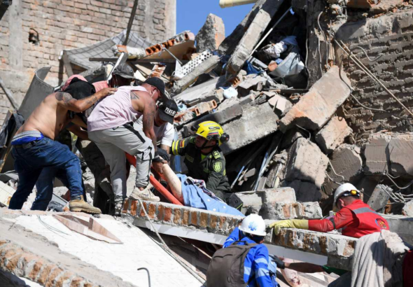 Colombia enfrenta una emergencia tras terremoto: 265 muertos y casi 500 desaparecidos