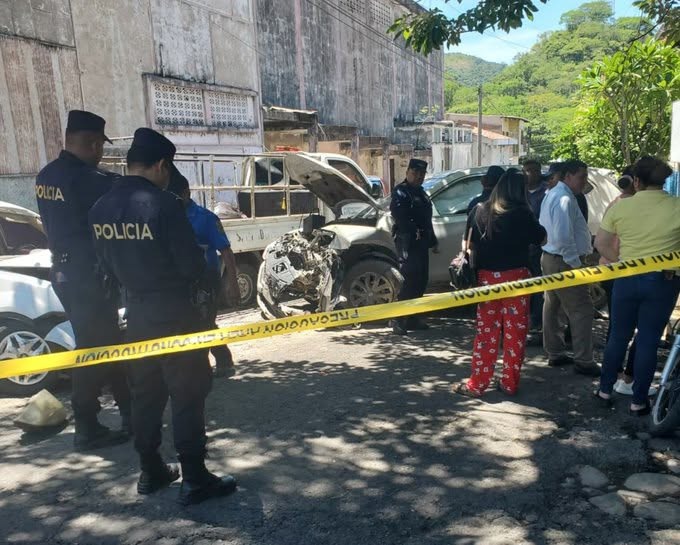 Siete automotores colisionan en accidente de tránsito en San Francisco Gotera