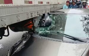 Disparos y colisión dejan una persona fallecida en zona 11