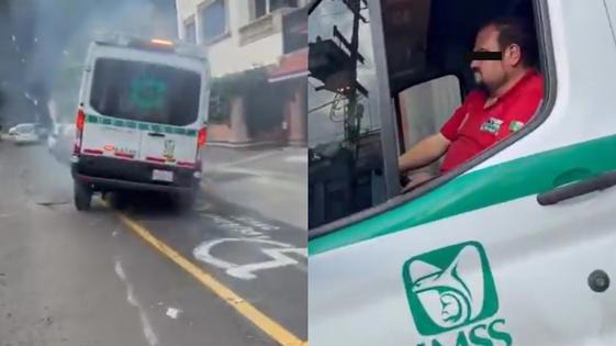 Conductor de ambulancia habría provocado una cadena de accidentes en México