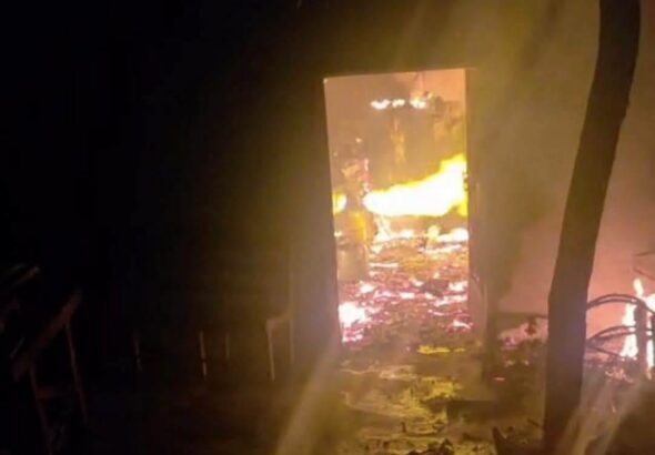 Un menor fallece y cinco personas resultan lesionadas tras incendio en Ciudad Barrios