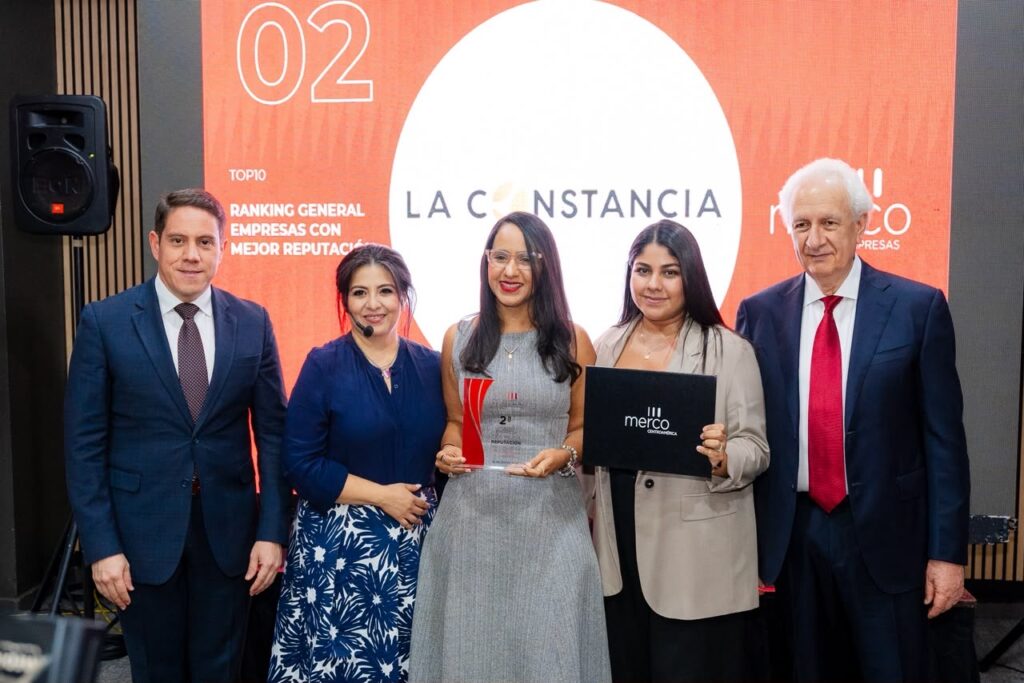 LA CONSTANCIA alcanza la posición número 2 en reputación, corporativa y refuerza 120 años de confianza, liderazgo y compromiso con el desarrollo de El Salvador 