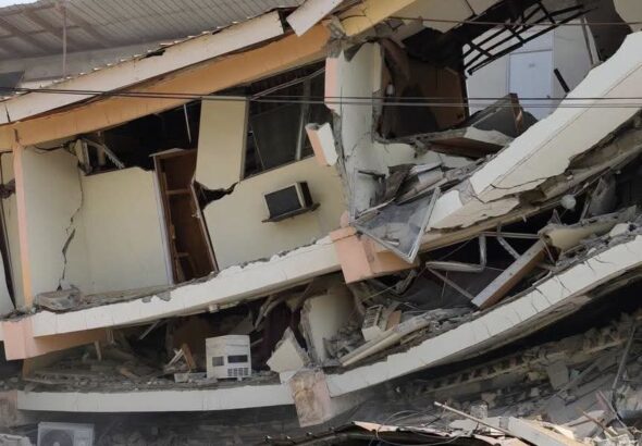 Daños en estructuras de Penonomé tras fuerte sismo registrado en Panamá
