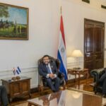 El Salvador invita al vicepresidente de Paraguay a participar en la II Conferencia Internacional sobre Estado y Democracia