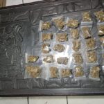 Incautan cocaína, marihuana y otros objetos durante allanamiento en Santa Tecla