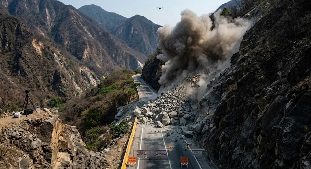 Cerrarán Los Chorros este domingo por detonaciones en taludes