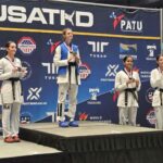 Taekwondista salvadoreña gana plata en competencia internacional celebrada en Estados Unidos
