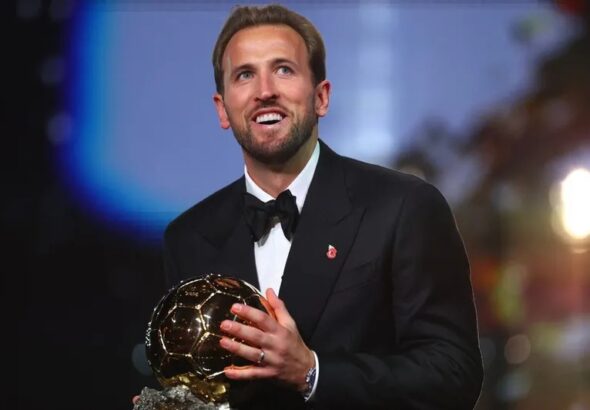 Harry Kane se convierte en el quinto inglés en ganar el Balón de Oro