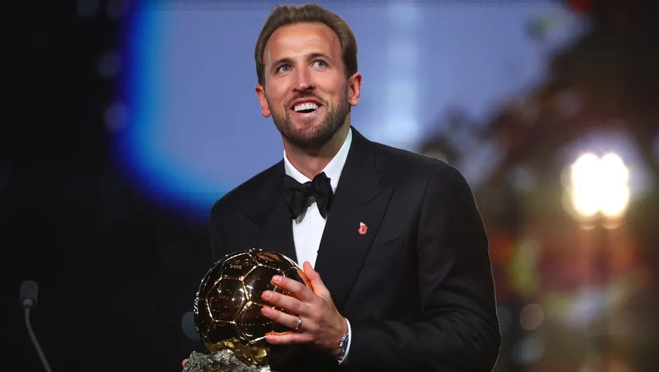 Harry Kane se convierte en el quinto inglés en ganar el Balón de Oro