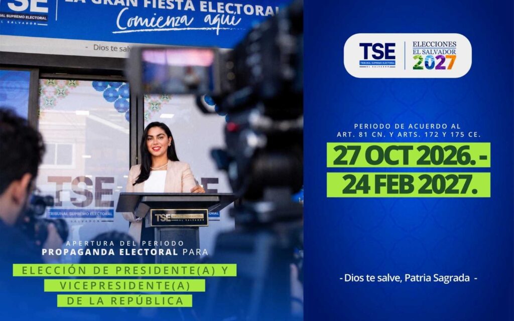 Campaña presidencial abre el calendario de propaganda rumbo a las elecciones de 2027